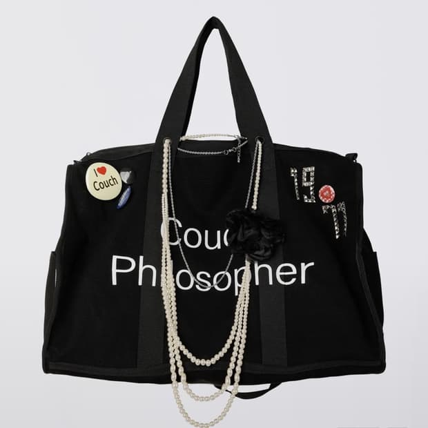 스컬프터 Summer Boston Bag Black