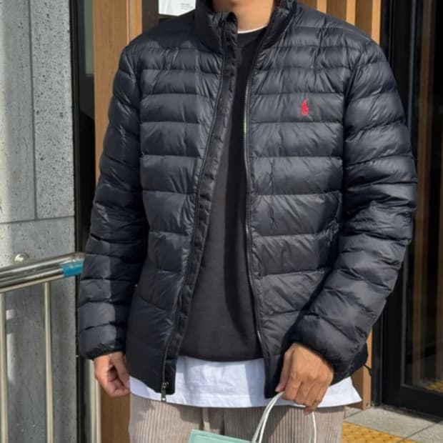 정품 폴로랄프로렌 블랙 경량패딩 새상품 439,000➡️230,000