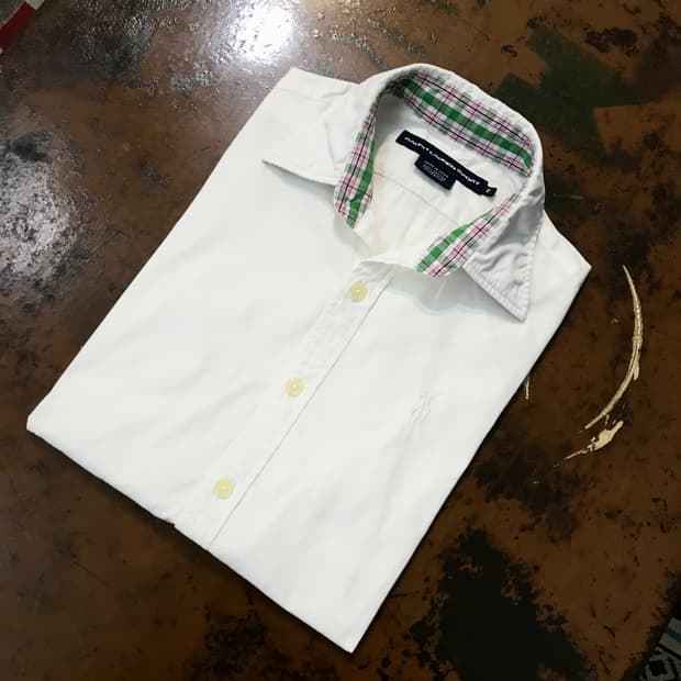 폴로랄프로렌 화이트 포니 화이트 코튼 셔츠 여성 44 55 사이즈