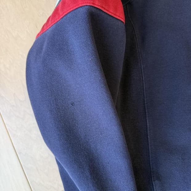 폴로 랄프로렌 빅포니 스트라이프 후드집업 네이비