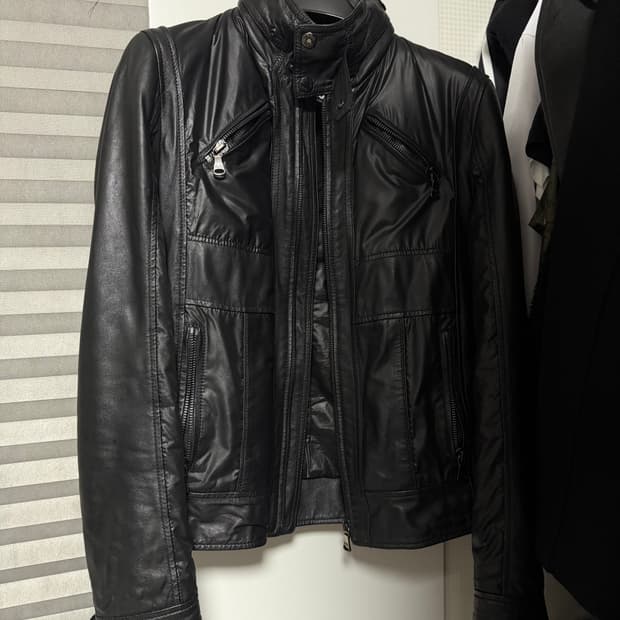 dolce & gabbana leather jacket-48