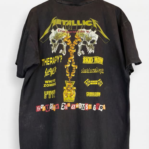 (Xl) Metallica 1995 Donington Festival