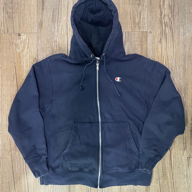 챔피온 리버스위브 후드집업 L 