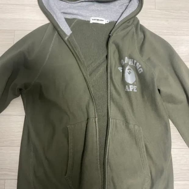 베이프 후드집업