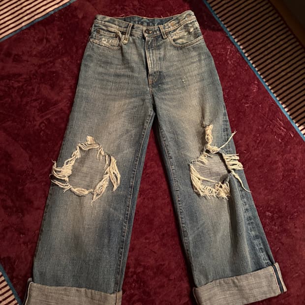 R13 Lisa baggy jean