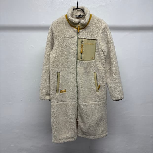 에디바우어 롱 플리스 코트