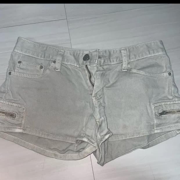 빈티지 로우라이즈 숏팬츠 반바지 고스펑크 갸루