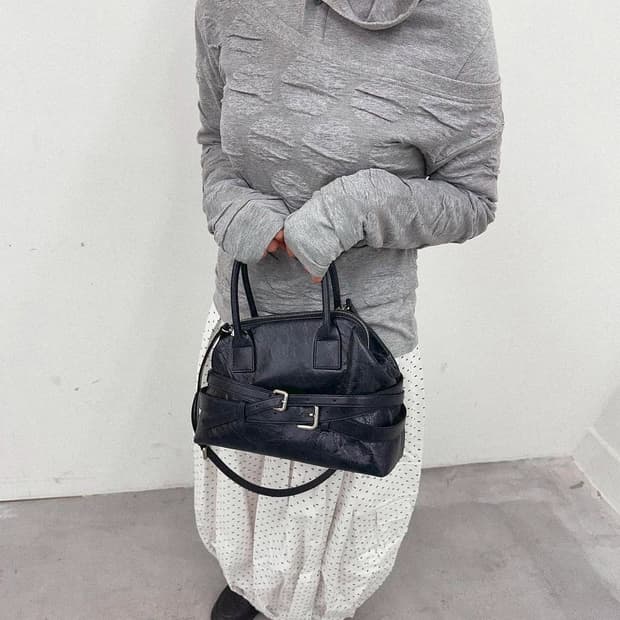 로레일즈 loerails 25 mix belt totebag믹스벨트토트백