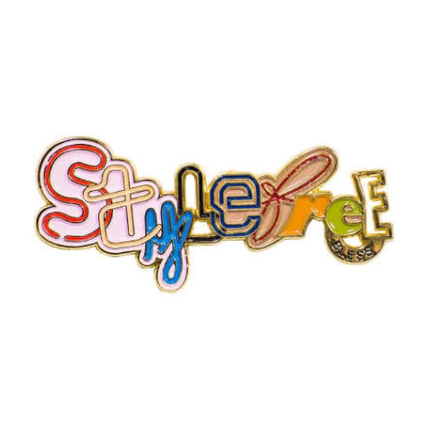 BLESS N78 STYLEFREE 핀 뱃지 블레스