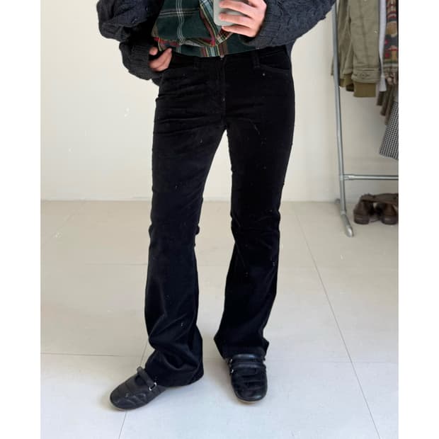 리바이스 벨벳 부츠컷 팬츠