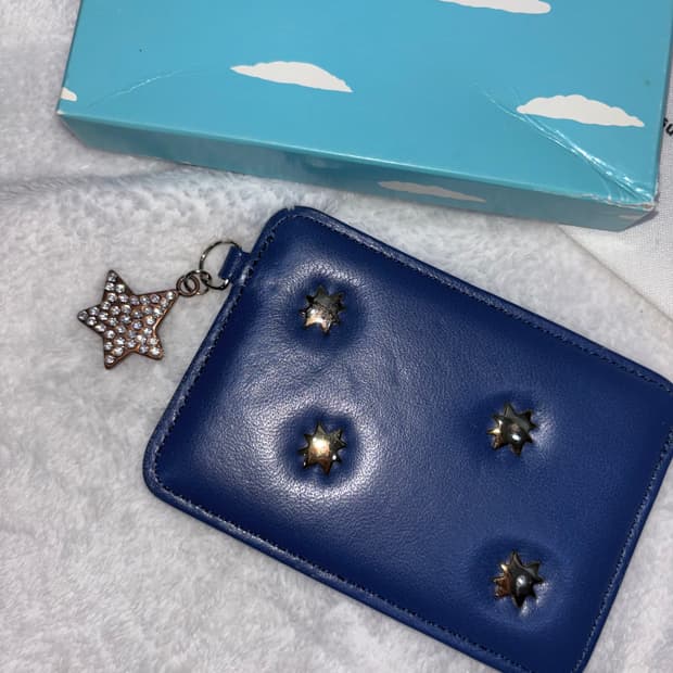 츠모리치사토 tsumori chisato 별 스터드 카드지갑 패스케이스