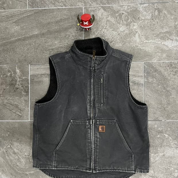 (L)칼하트 셰르파 넥 조끼베스트 V33 GVL 그래블