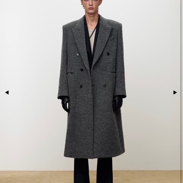 토니웩 울 알파카 더블코트 M