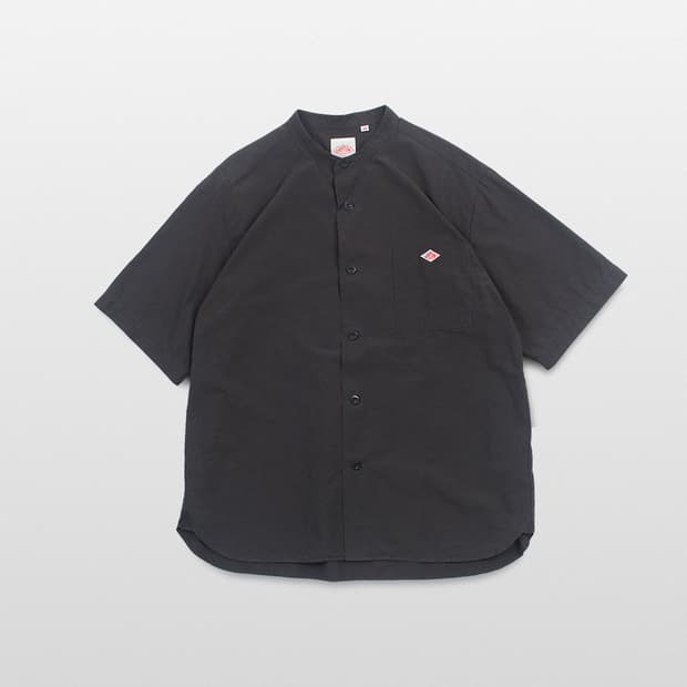 DANTON Linen Band Shirt