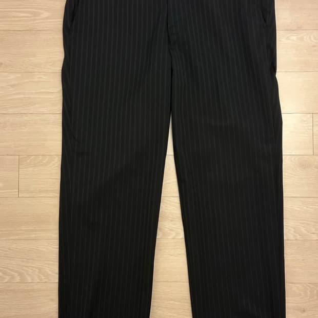 꼼데가르송 옴므 플러스 스트라이프 팬츠