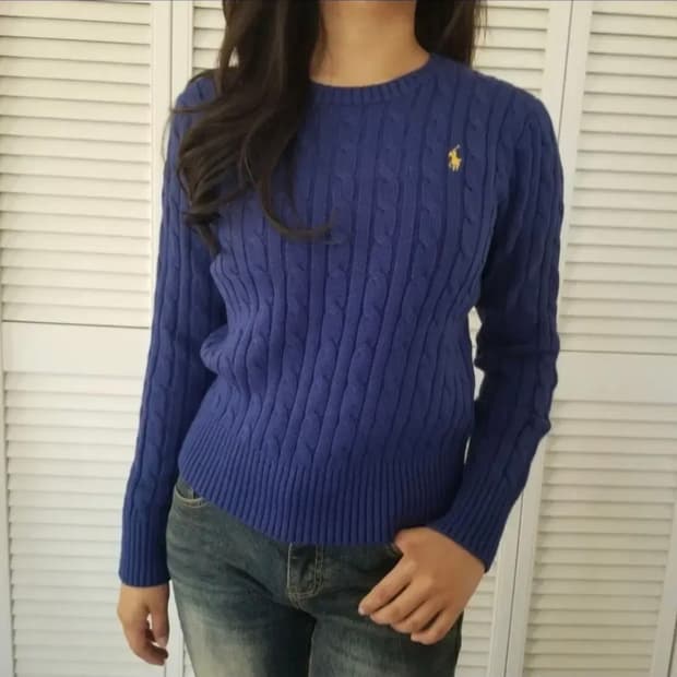 폴로 랄프로렌 걸즈 니트 xl