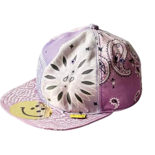 [OS] 캐피탈 스마일 반다나 캡 퍼플