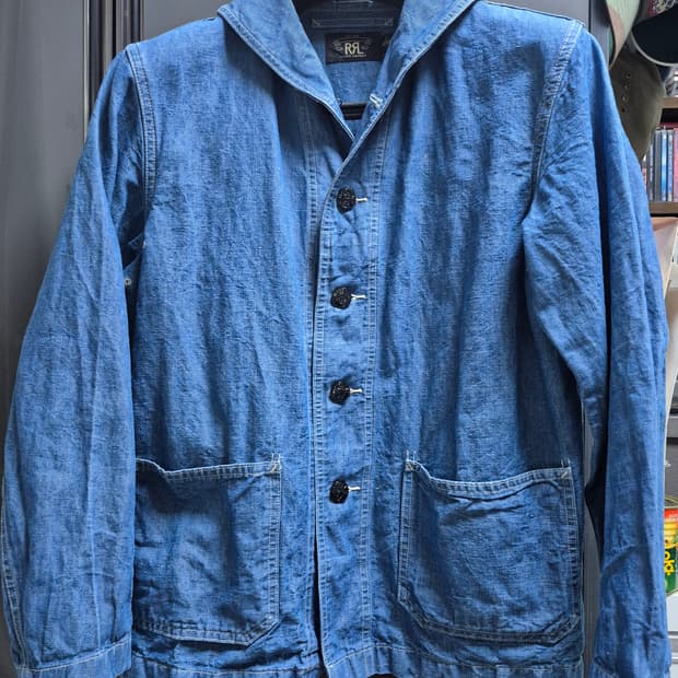 더블알엘 노티컬 나발 자켓