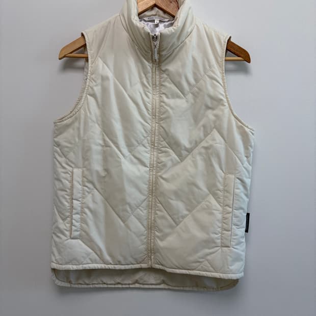 꾸레쥬 퀼팅 패딩조끼