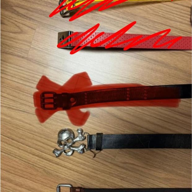 비비안웨스트우드 벨트(께짐) 갭벨트