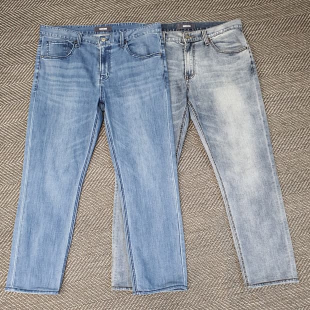 버커루 스판 데님 청바지 남자34~35 (2벌가격)