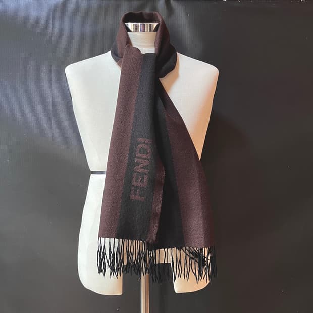 펜디 빈티지 울 머플러