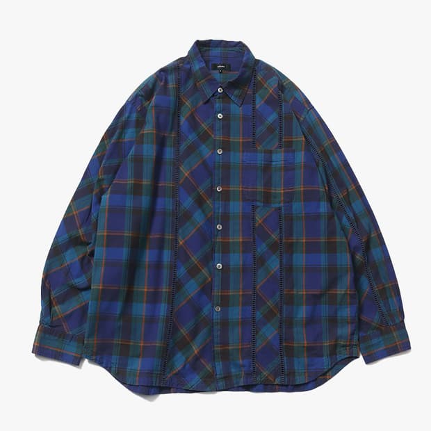 BEAMS - 24SS SWITCHING SHIRT