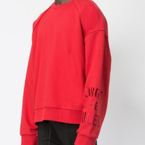 준지 오버핏 맨투맨 L