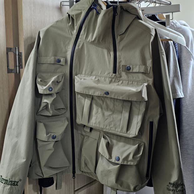 헨리코튼 X 스펙테이터 피셔맨 카키 48(100)