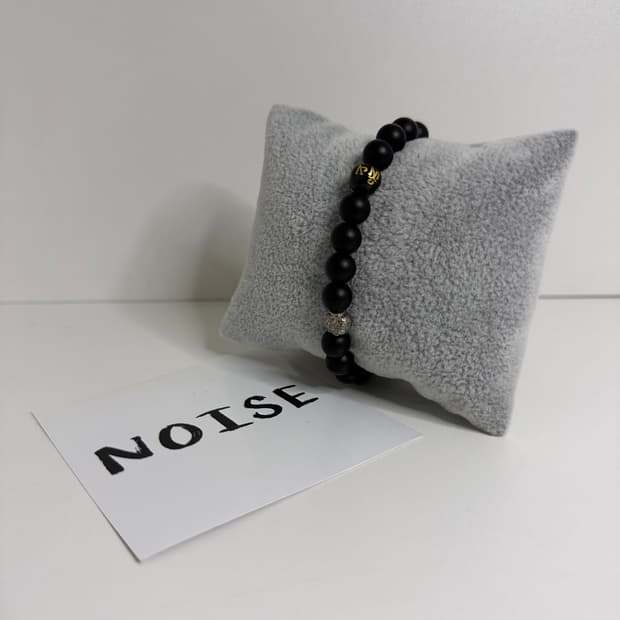 Noise Handmade 무광 염주 팔찌