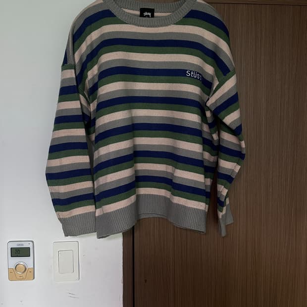 스투시 멀티 스트라이프 니트 스웨터 (Stüssy)