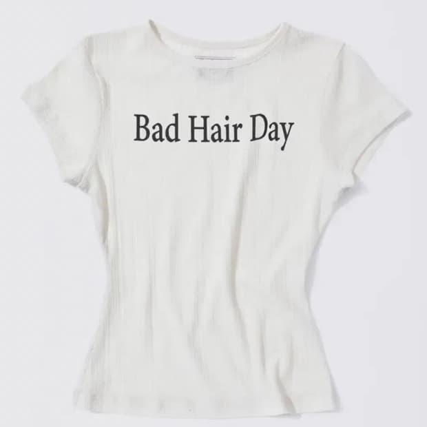스컬프터 Bad Hair Day Tee White