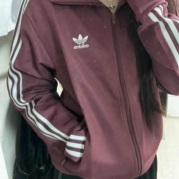 아디다스 베켄바우어 콰이어트 크림슨 져지