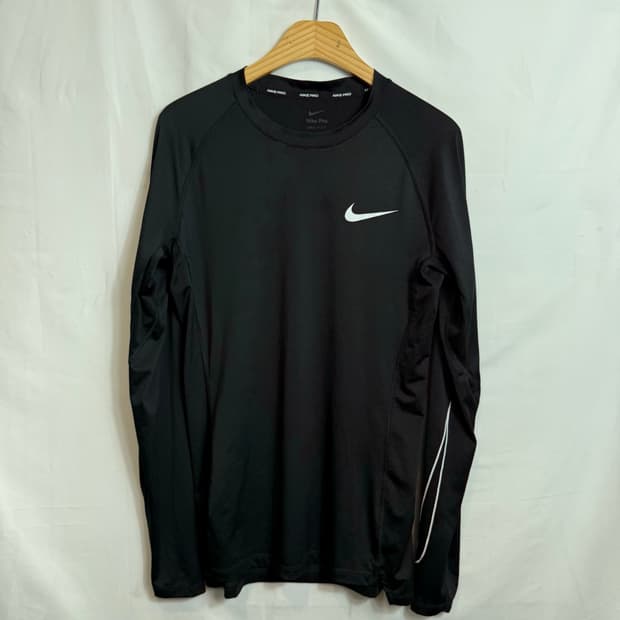 나이키 PRO 테크핏 기능성 긴팔티 XXL