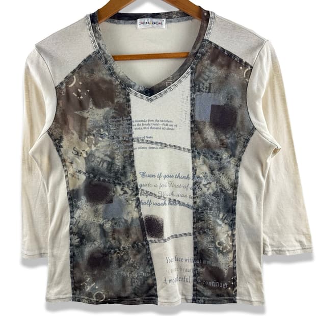 JPN Y2K 오리엔탈 슬리브2855