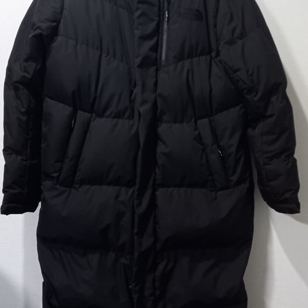 노스페이스 거위털 구스 롱패딩 95/M