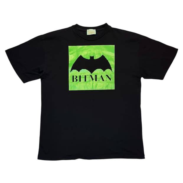 Aries 에리즈 비트맨 배트맨 패러디 반팔 티셔츠 블랙