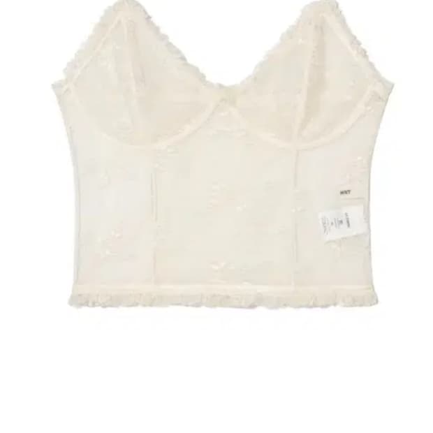 글로니 glowny POLLY LACE BUSTIER (IVORY) 나시