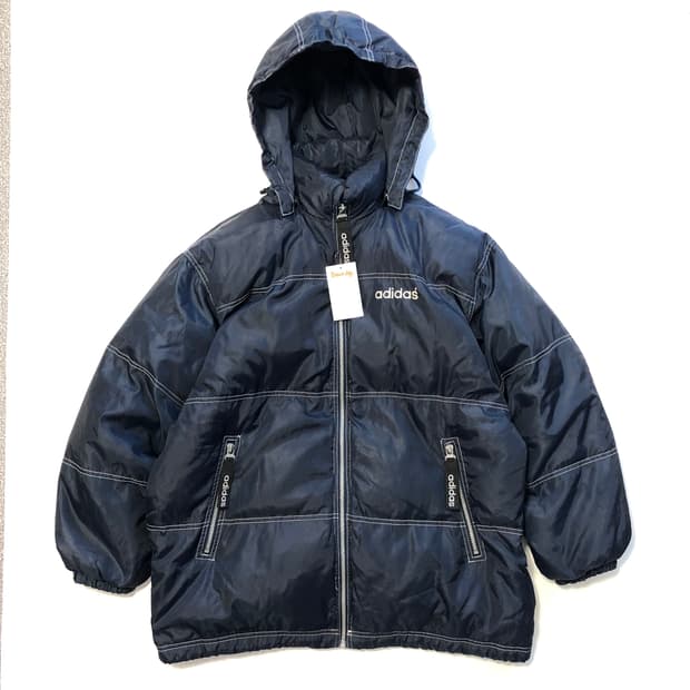 2000s 아디다스 스티치 디테일 패딩 