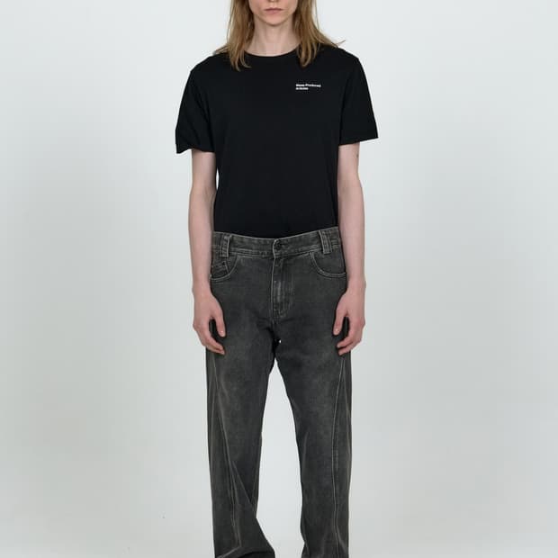 플라스틱프로덕트 MPa DRIFT DENIM PANTS (GREY) L