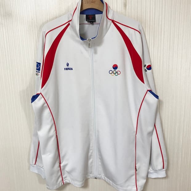 훼르자국대 국대KOREA 2004 아테네올림픽 국대 트레이닝자켓 2L
