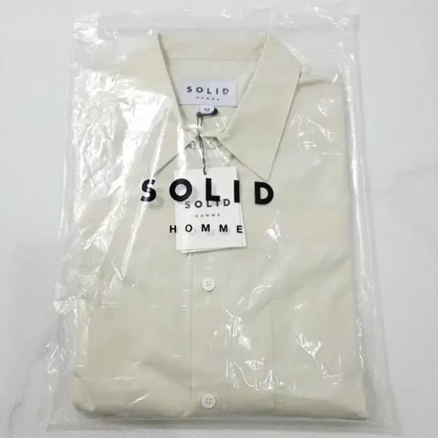 솔리드옴므 오버핏 셔츠 110