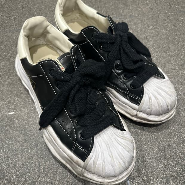 미하라 야스히로 블레이키 레더 스니커즈 42