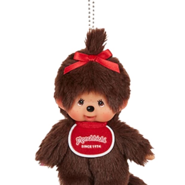 몬치치 SS 걸 키체인 브라운