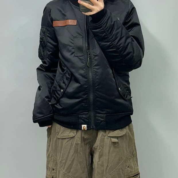 Bape 베이프 항공 봄버 자켓