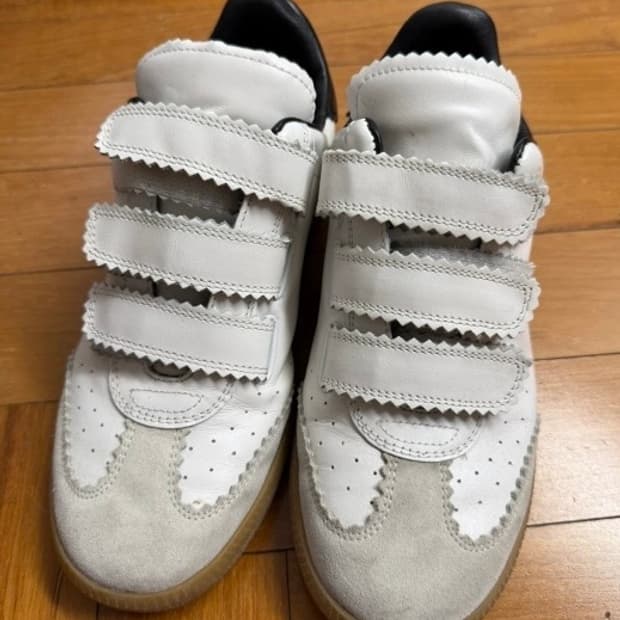 이자벨마랑 베스 벨크로 스니커즈 37 화이트