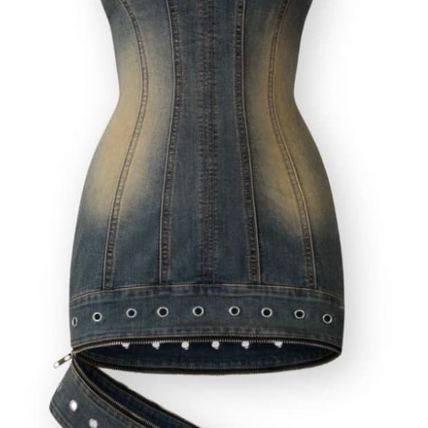 에이서스튜디오 데님 원피스