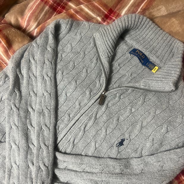 (경부선 신세계 구매)폴로 랄프로렌 니트 집업L