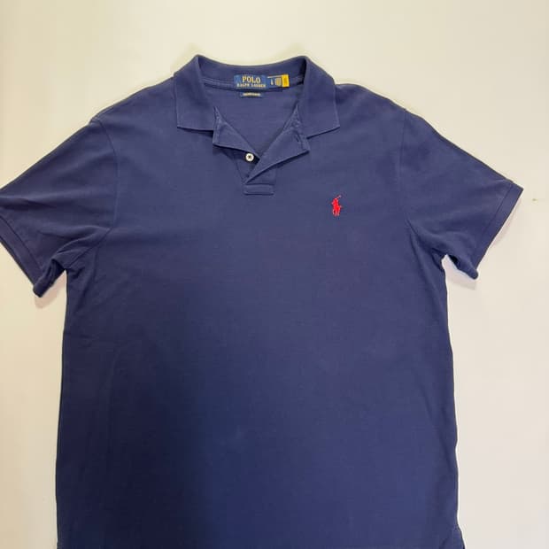 폴로랄프로렌 네이비 카라반팔티(L사이즈)
