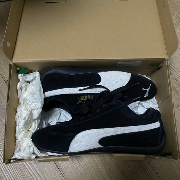 푸마 스피드캣 OG 블랙/화이트 260